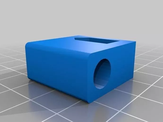 xt60 DC socket mount for printrbot Free 3D print model_0