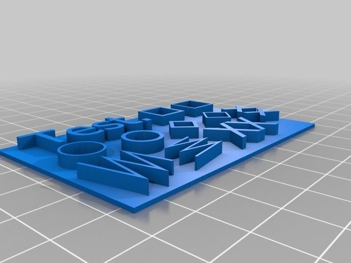 test pattern Free 3D print model_11