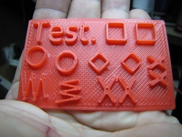 test pattern Free 3D print model_12