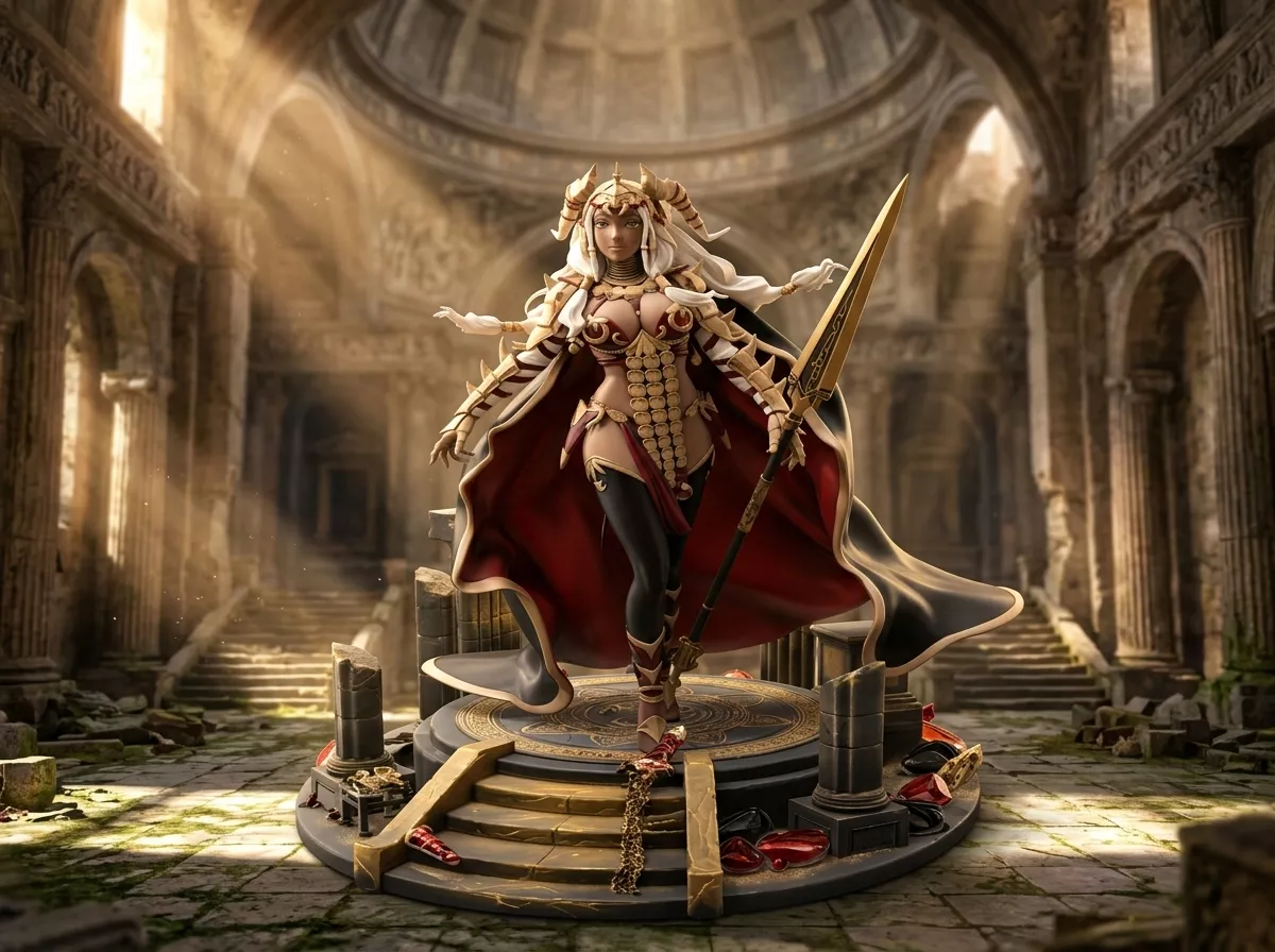 Theodora The Empress of Dawn - Fire Emblem 3D print model
