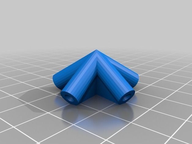 stick Icosahedron Free 3D print model_1