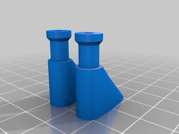 Printrbot y-belt clip alternative Free 3D print model_1