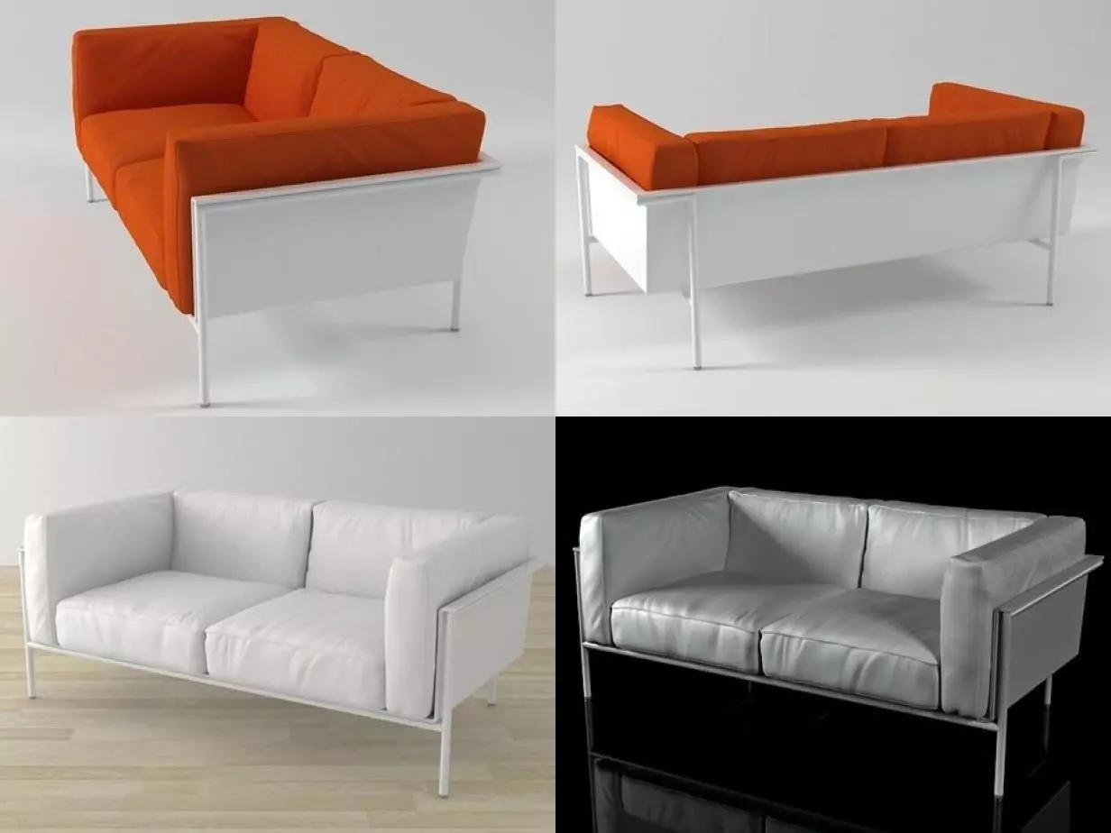 RR03 Sofa 2S 3D model_1