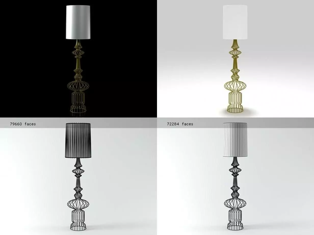 Wired King 3D model_2