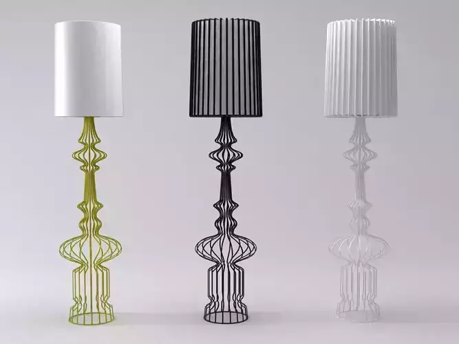 Wired King 3D model Wired King 3D model