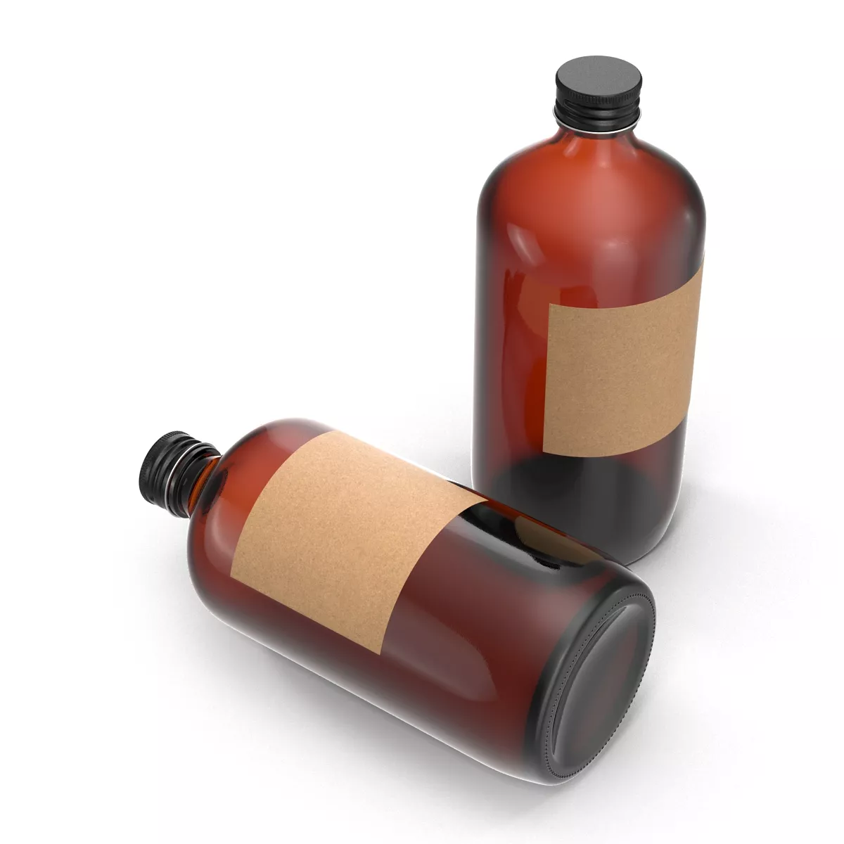 Cold Brew Bottle 4 3D model