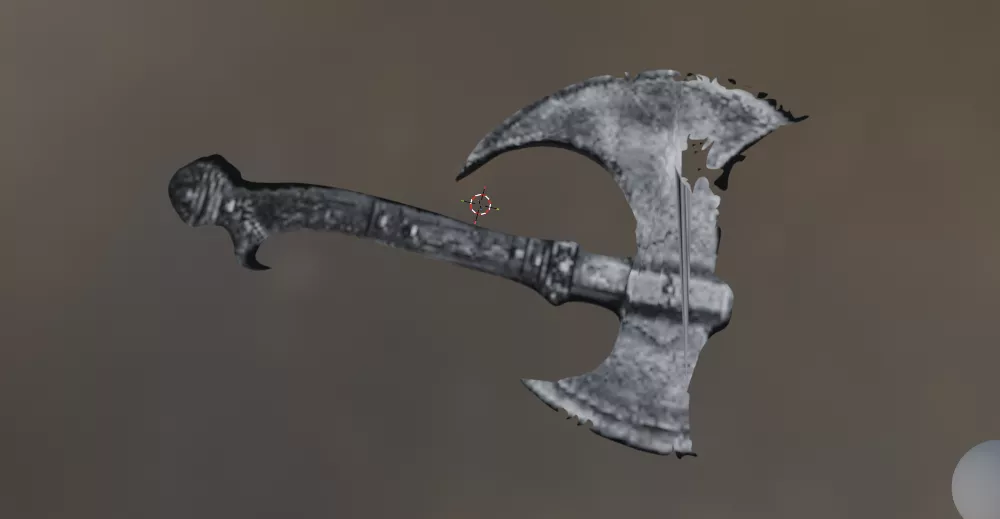 combat axe Free 3D print model