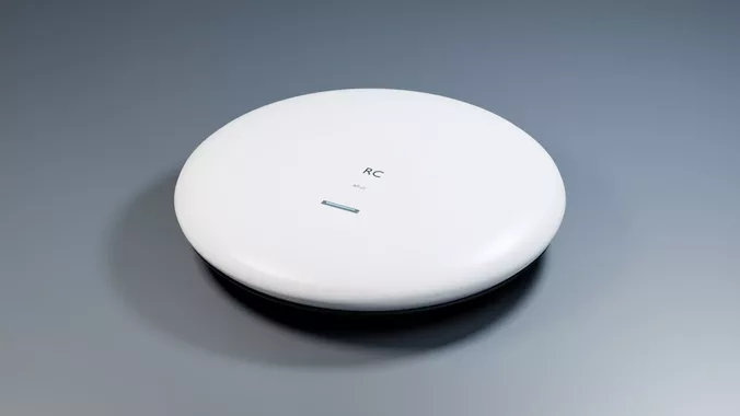 Office Network Equipment - Blender GLB Detailed and LOD1