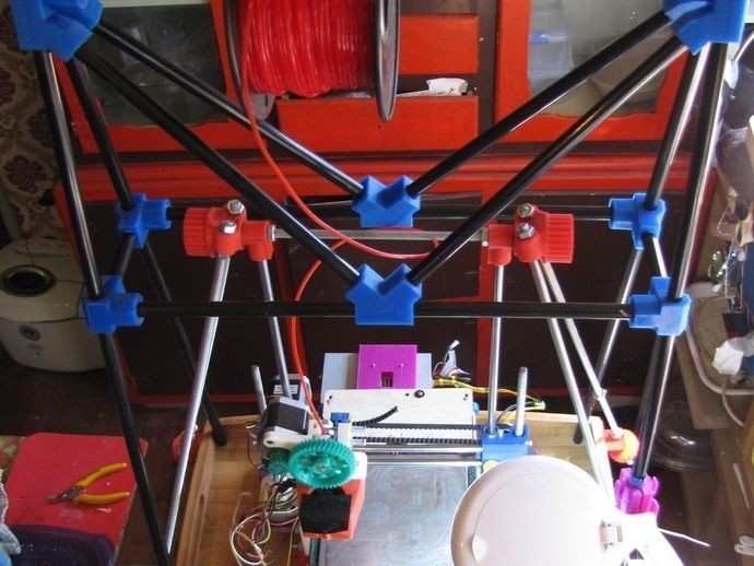 Printrbot anti-wobble Free 3D print model_6