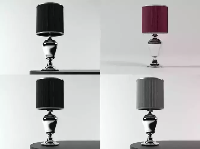 Kaipo four different lamps on table