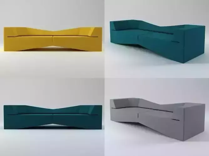 Xo Sofa 3D model