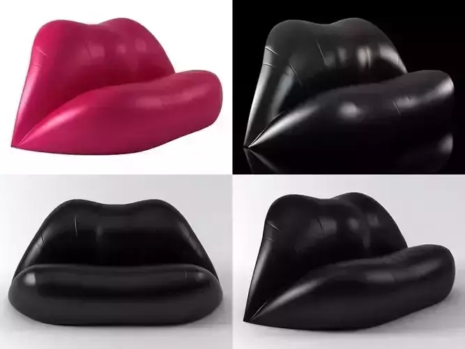 Dalilips lipstick chair