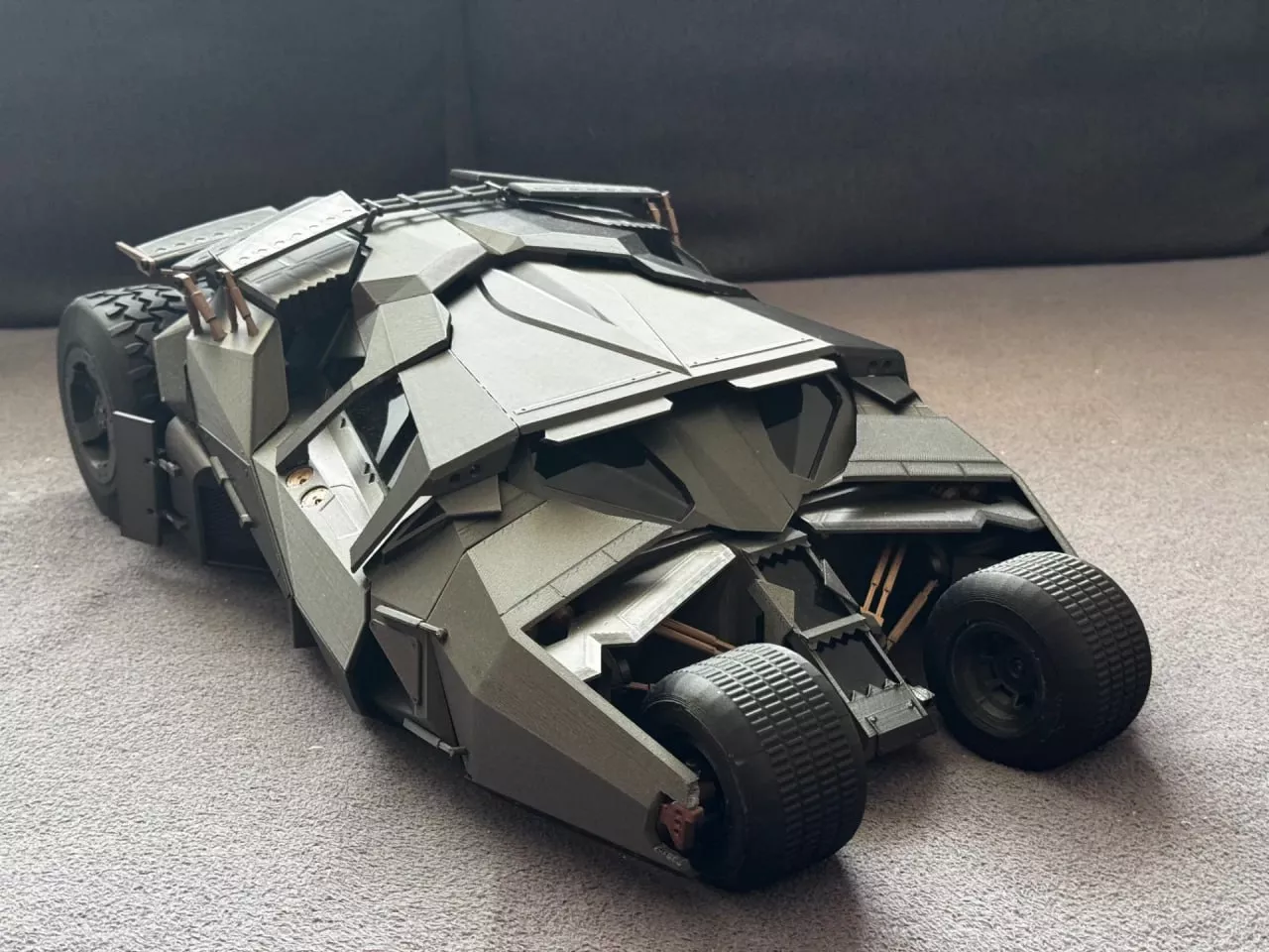 Batmobile Tumbler Dark Knight Batman Car 3D Print STL 3D print model