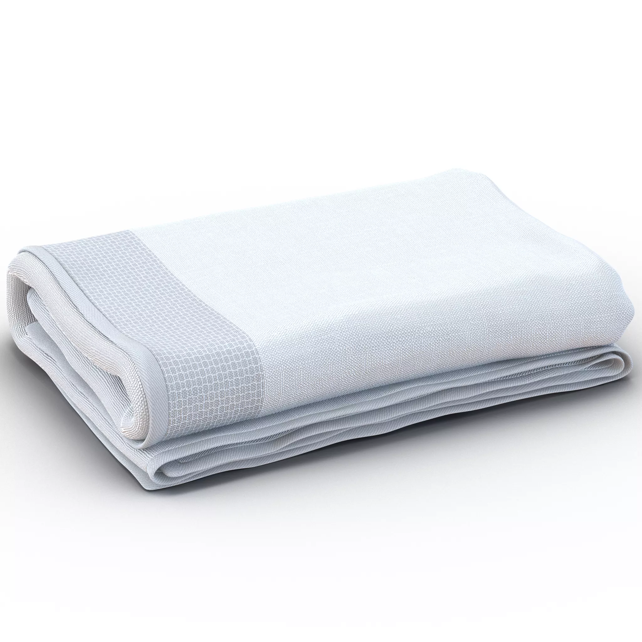 Towel White 3D model