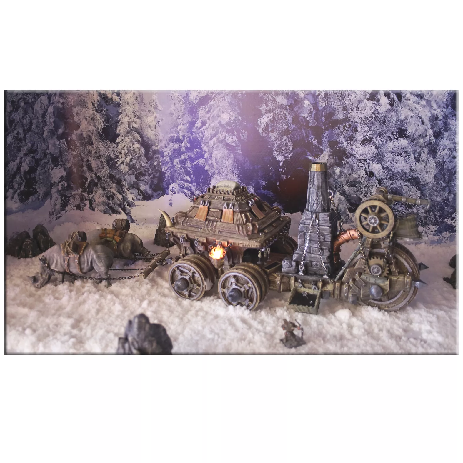 Blacksmith carriage Hephaestus 3D print model