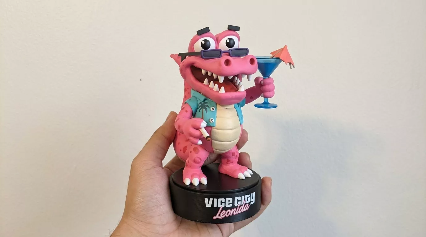 GTA VI Macca the Gator - Free 3D Print Ready Figurine Free 3D print model