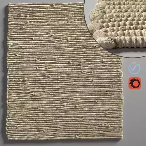 rope carpet 3D model