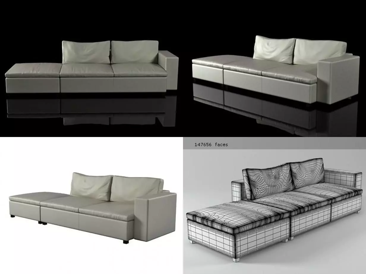 Seven Sofa 03 3D model_0