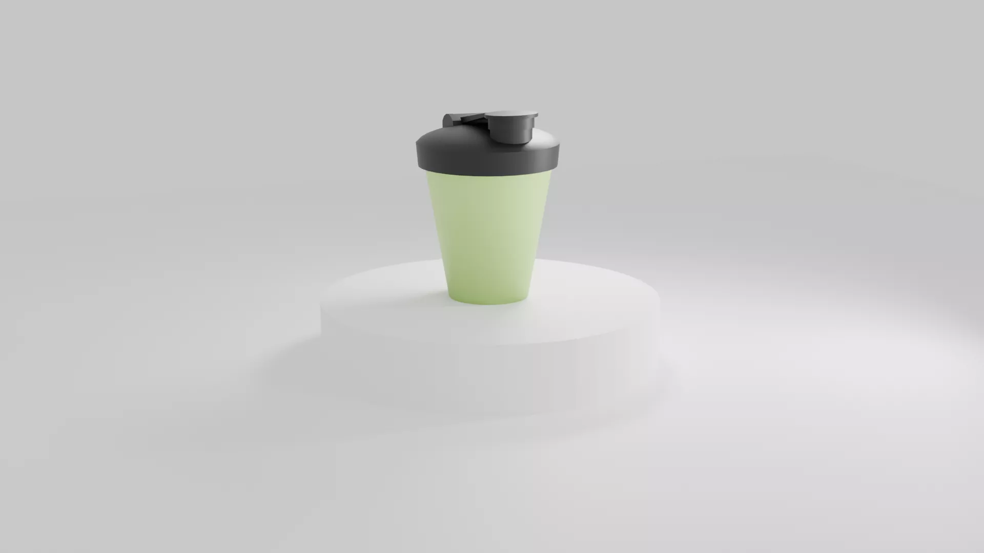 Protein Shaker Bottle Free 3D model