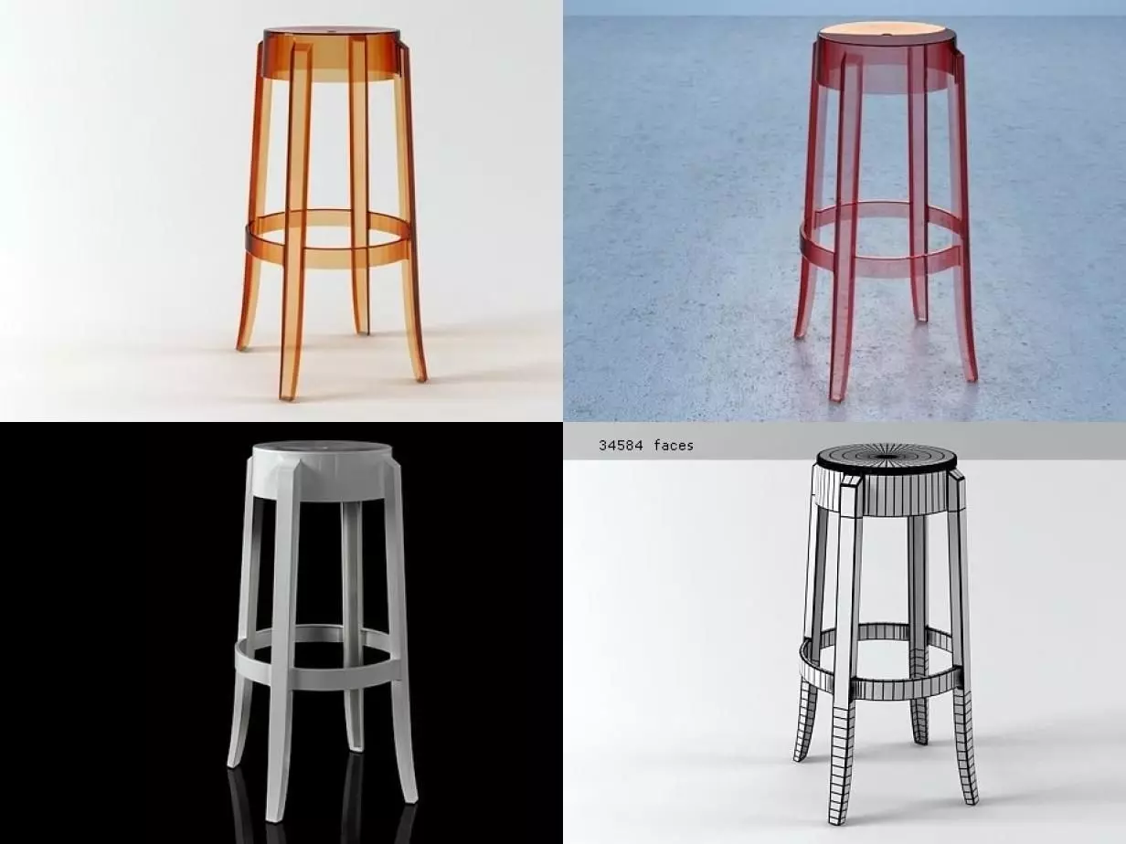 Charles Ghost 3D model_1