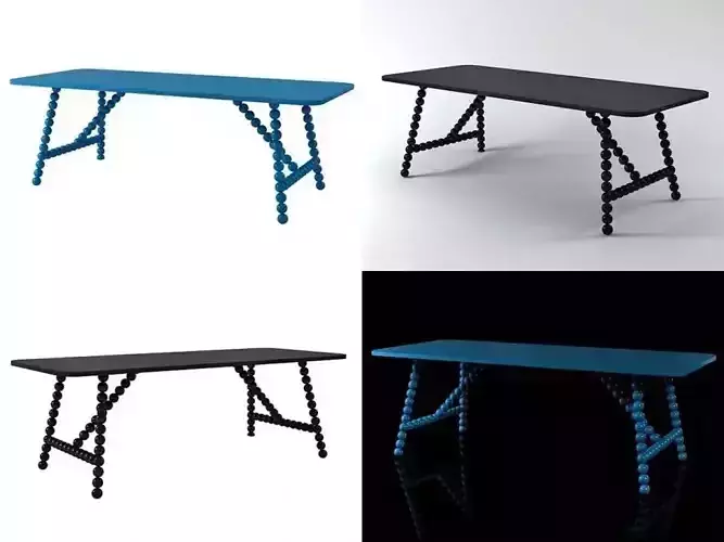 Balls Table 3D model