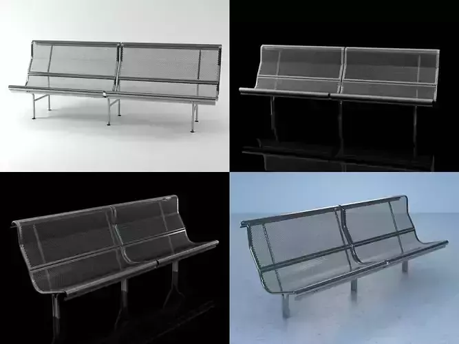 Perforano Bench 3D model