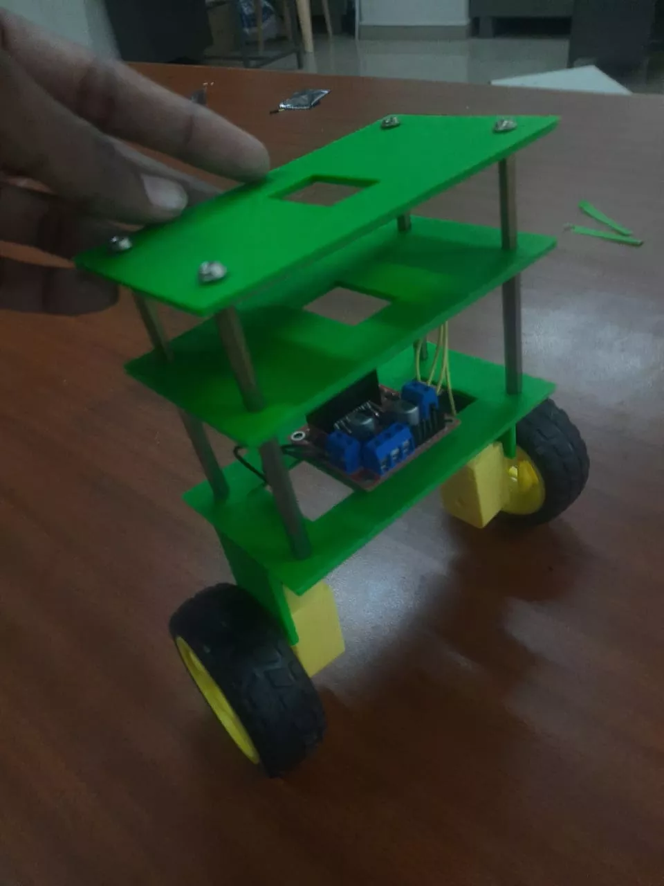 DIY Rover Robot Chassis 3D print model