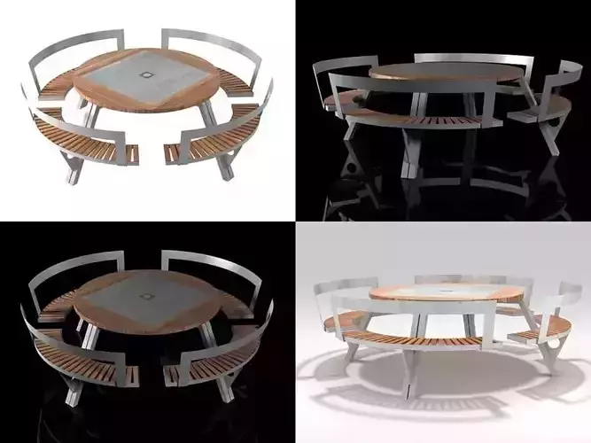 Gargantua picnic table - picnic table