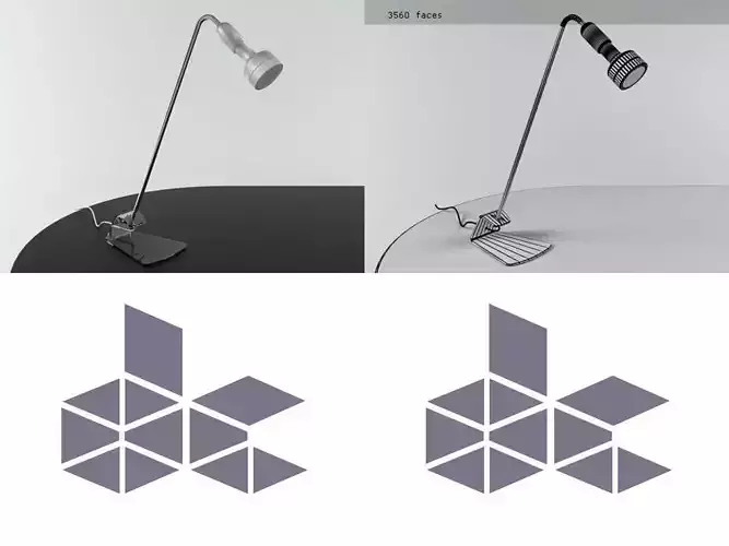 Notech logo design for desk lamp