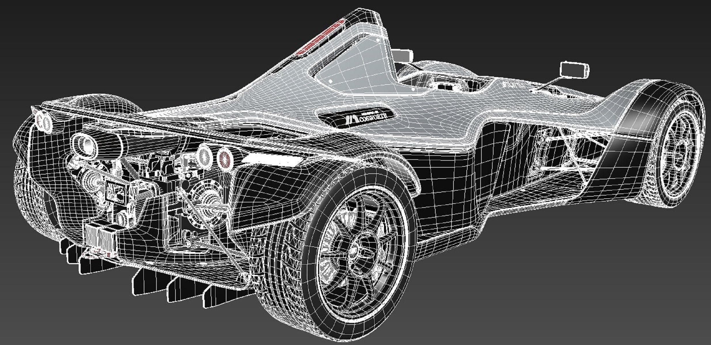 BAC MONO 2014 3D model_17