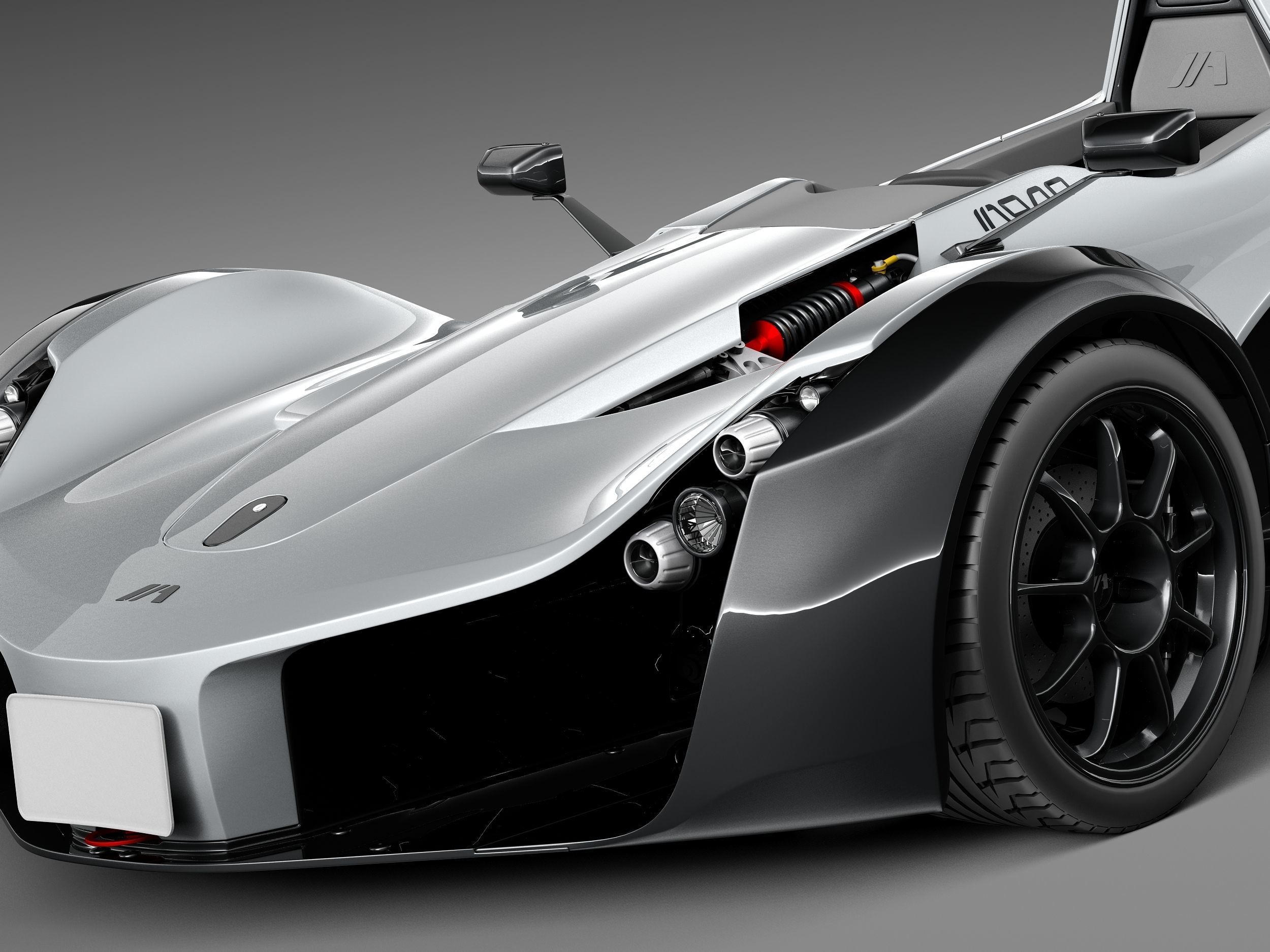 BAC MONO 2014 3D model_2