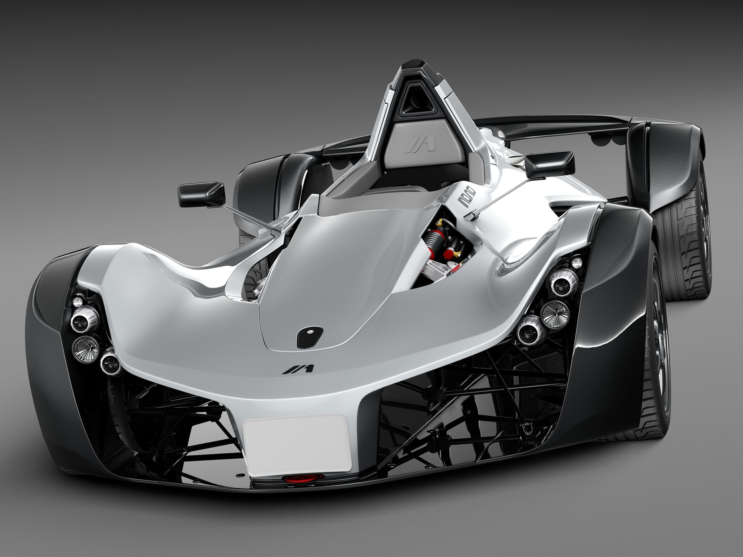 BAC MONO 2014 3D model_1
