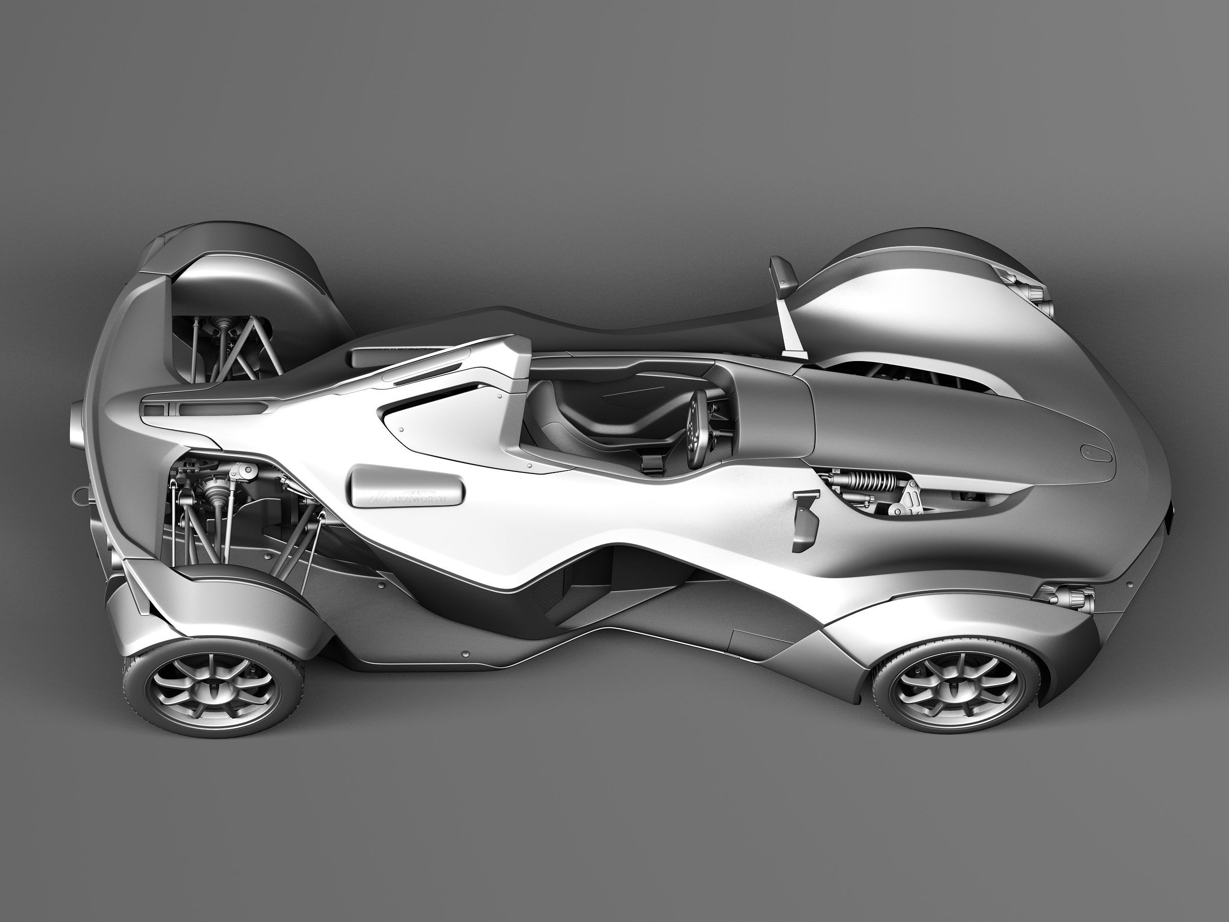 BAC MONO 2014 3D model_15