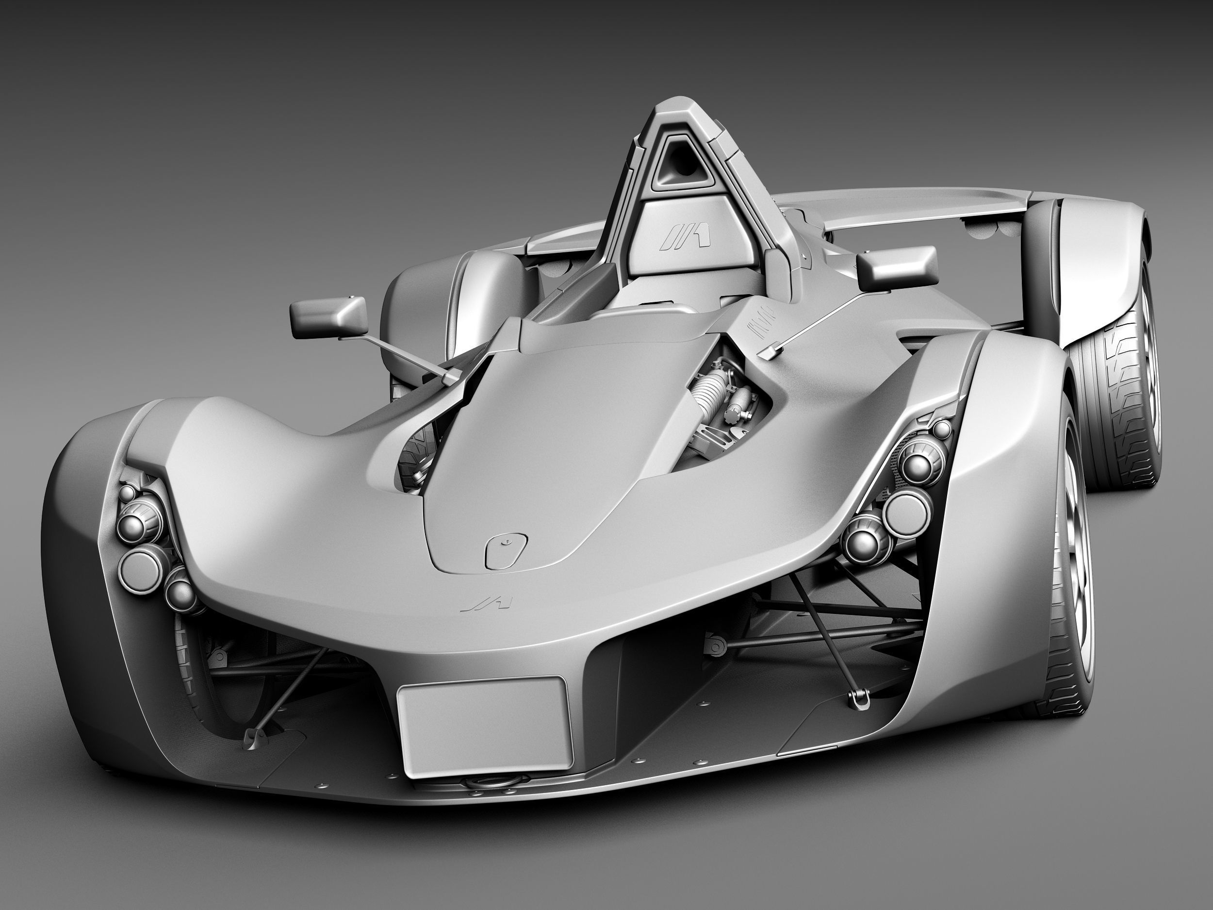 BAC MONO 2014 3D model_9