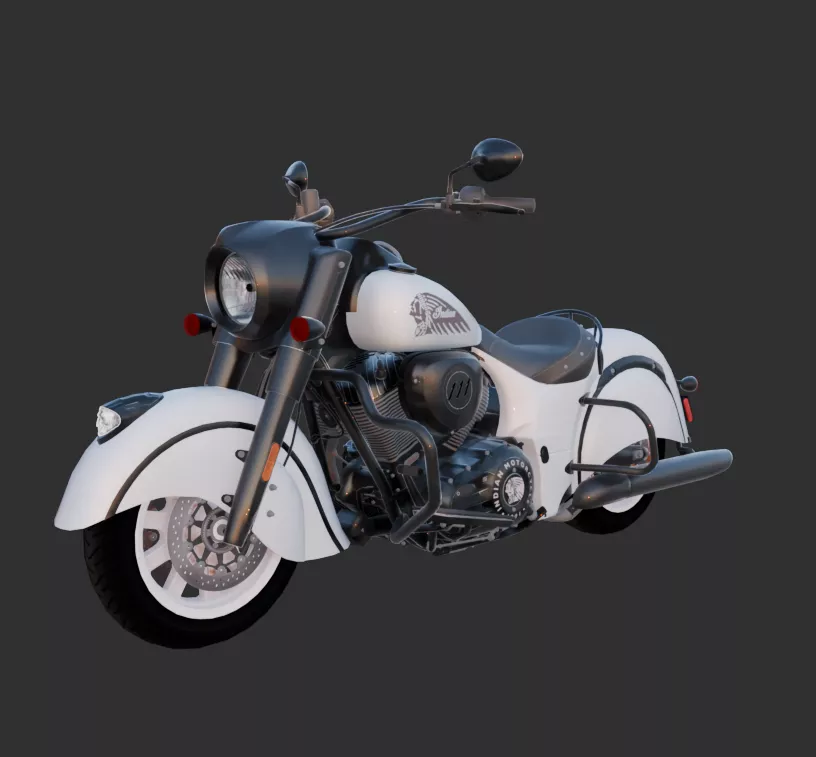 Indian Chief Dark Horse 2019 - 3D Printable STL Model 3D print model