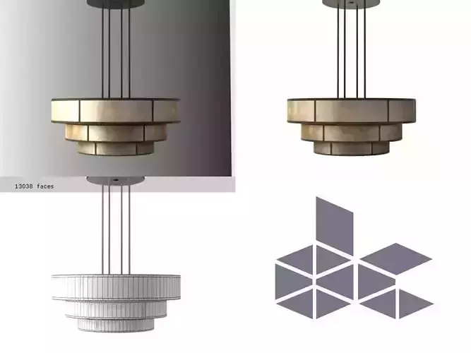 Pendant Double 601040ST