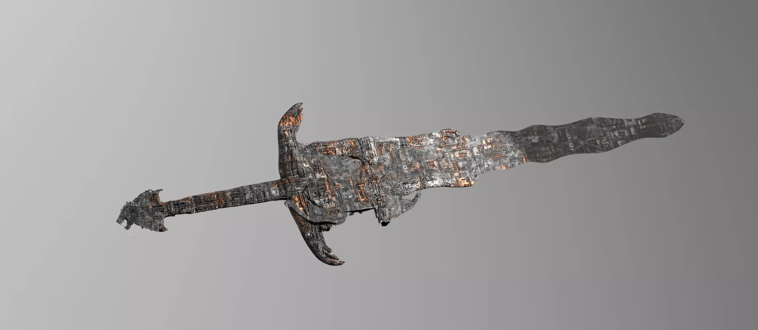 VIking sea song Sword of snow 3D model