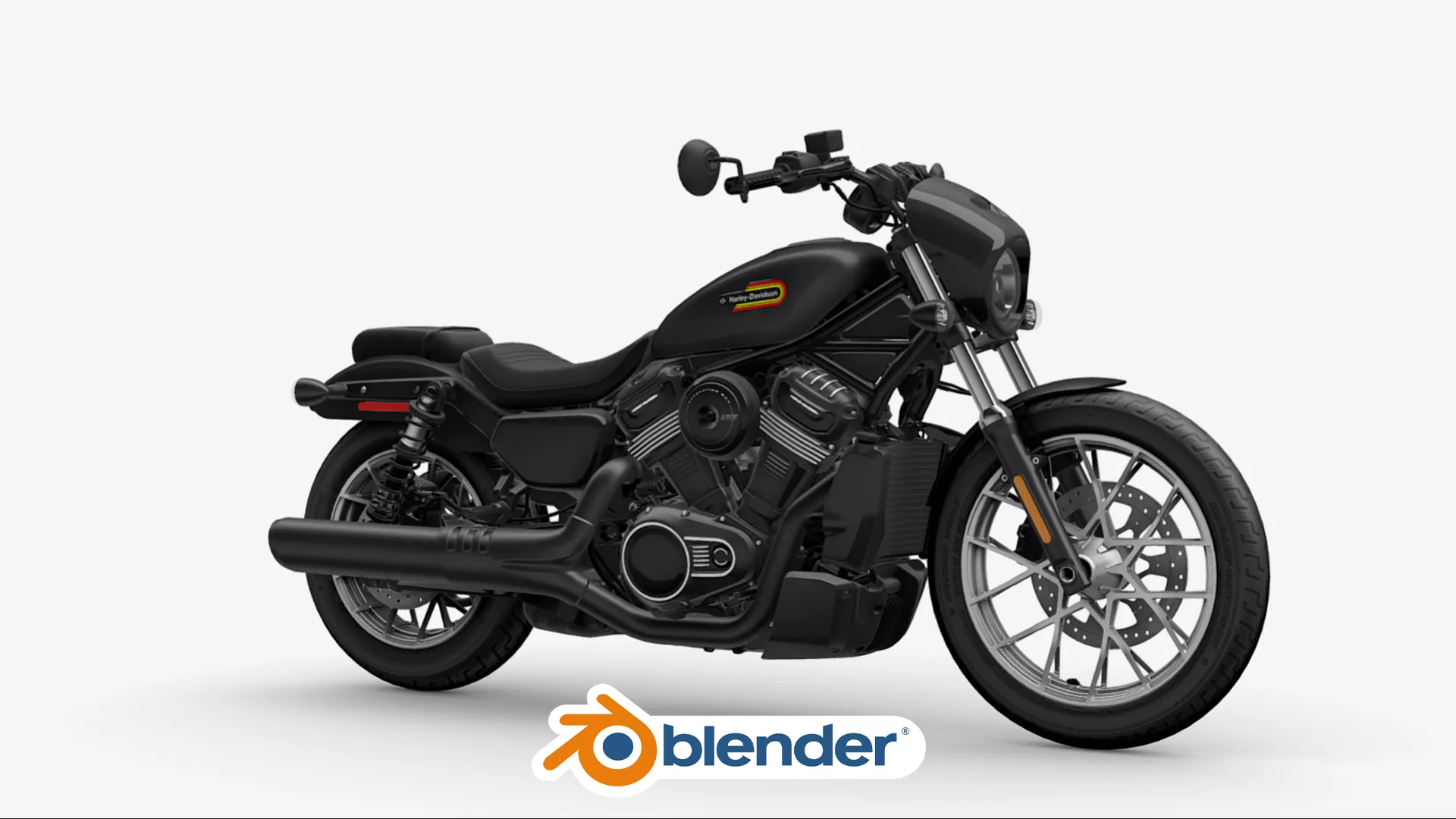 2026 Harley Davidson Sportster Nightster Special Motorcycle Bike Low-poly 3D model