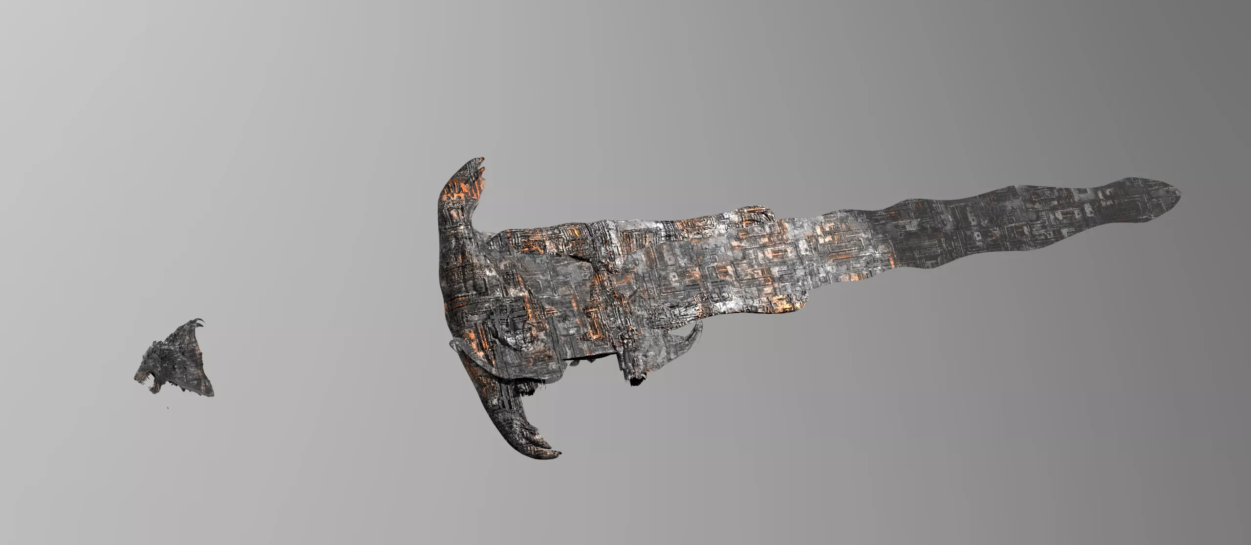 VIking sea song Sword of snow 6 3D model