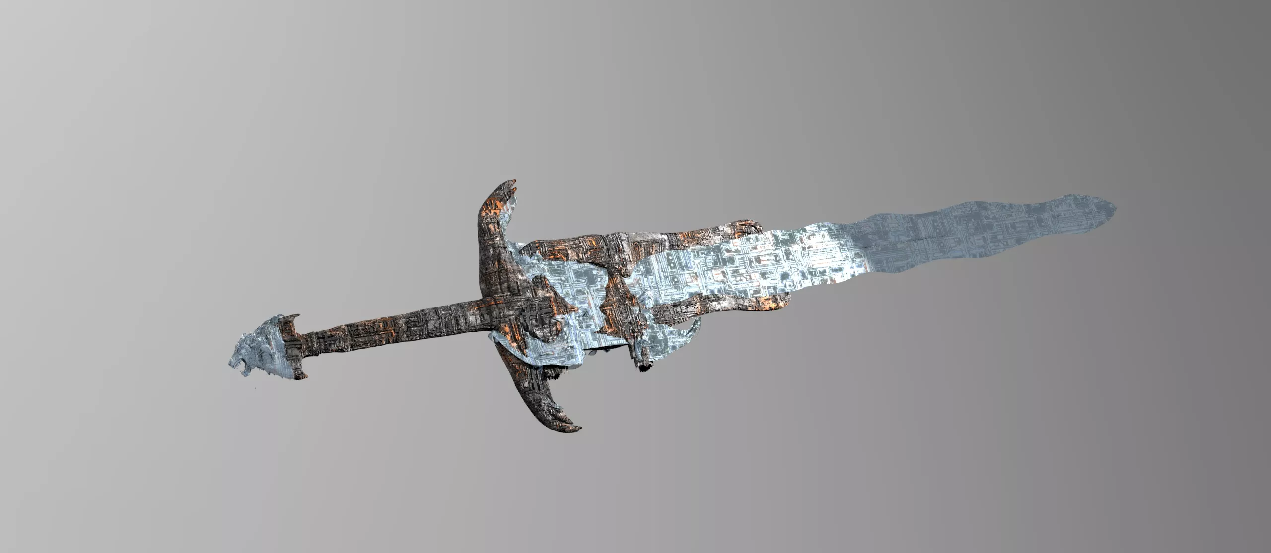 VIking sea song Sword of snow 2 3D model