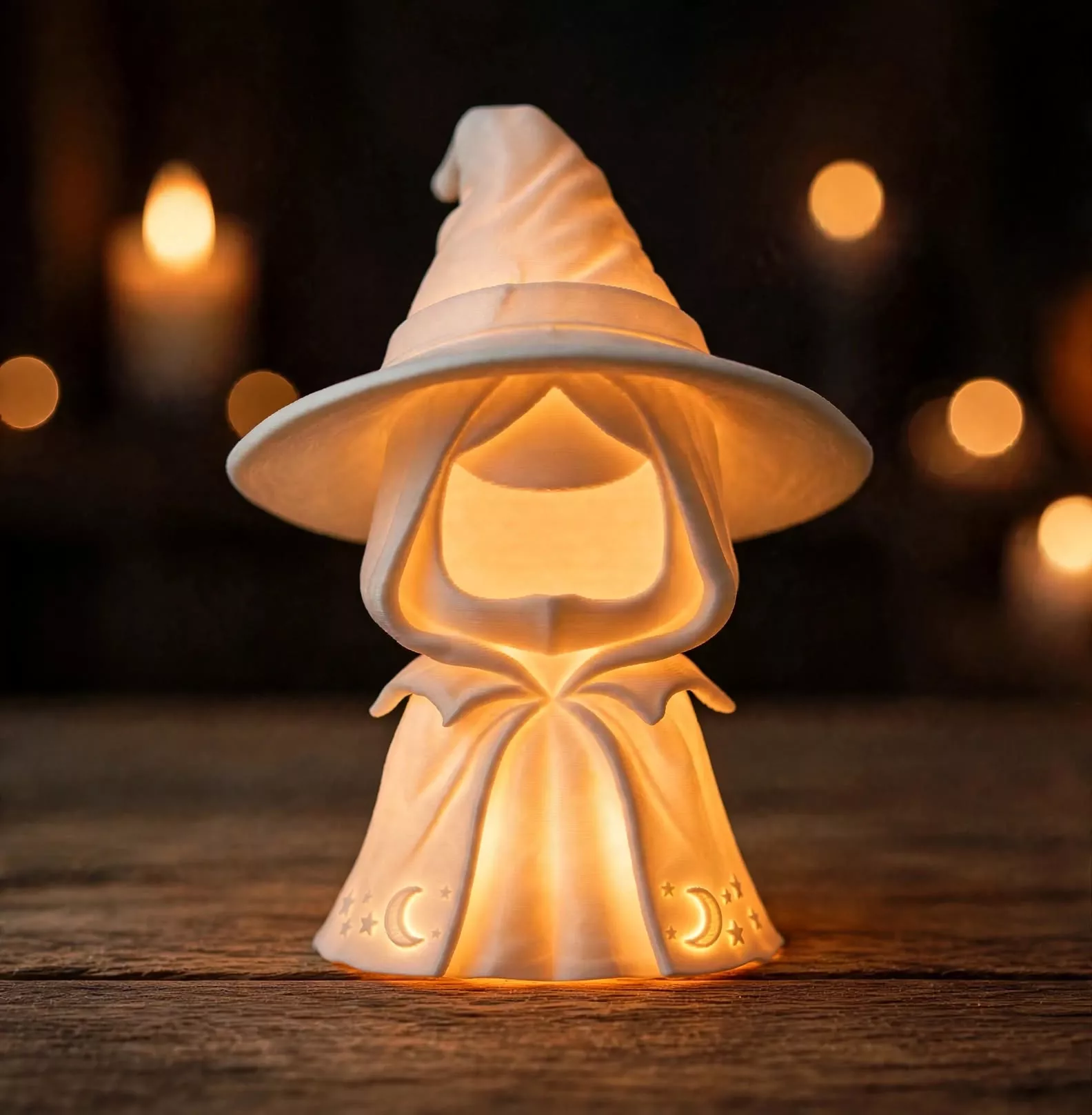 Faceless witch 3D print model