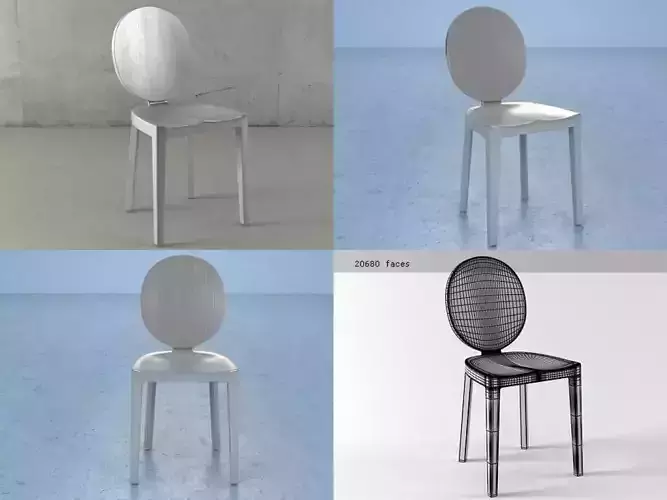 Kong Chair 3D model