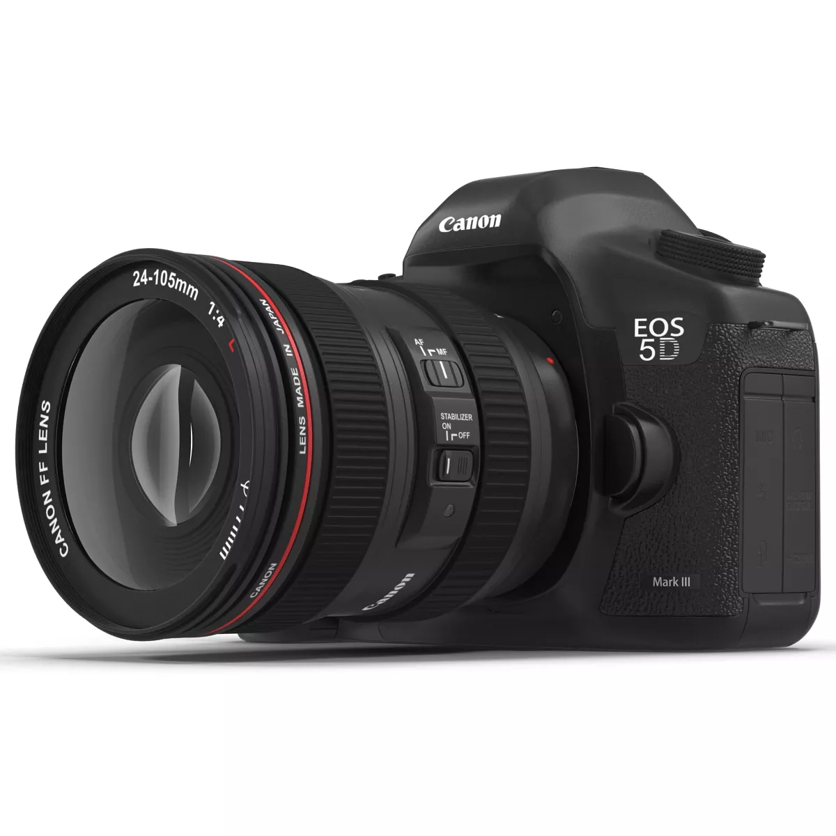 Digital Camera Canon EOS 5D Mark III 3D model