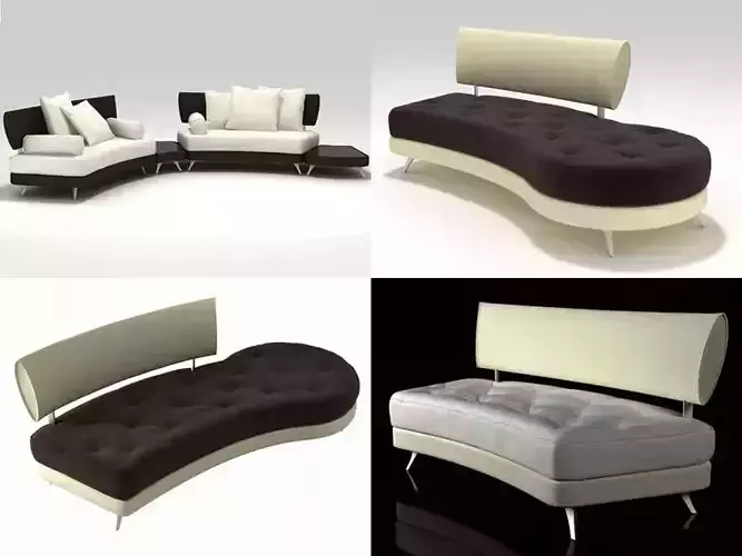 Mutabilis Sofa 3D model