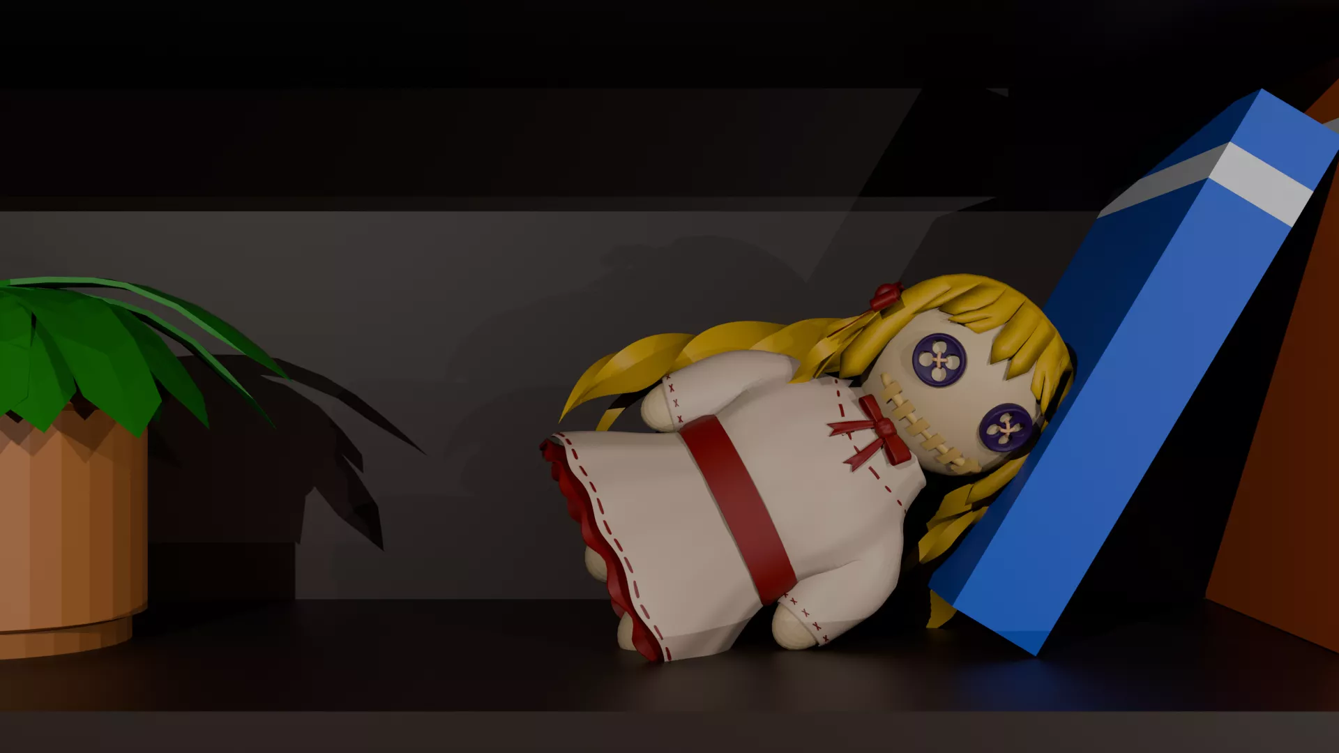 poppet doll 3D model