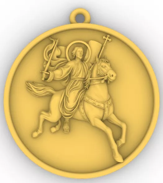 Medalla de Santiago Apostol 3D print model