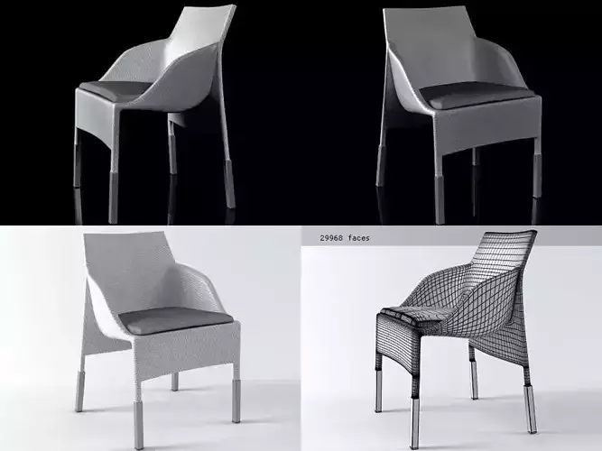 Slim Line Armchair