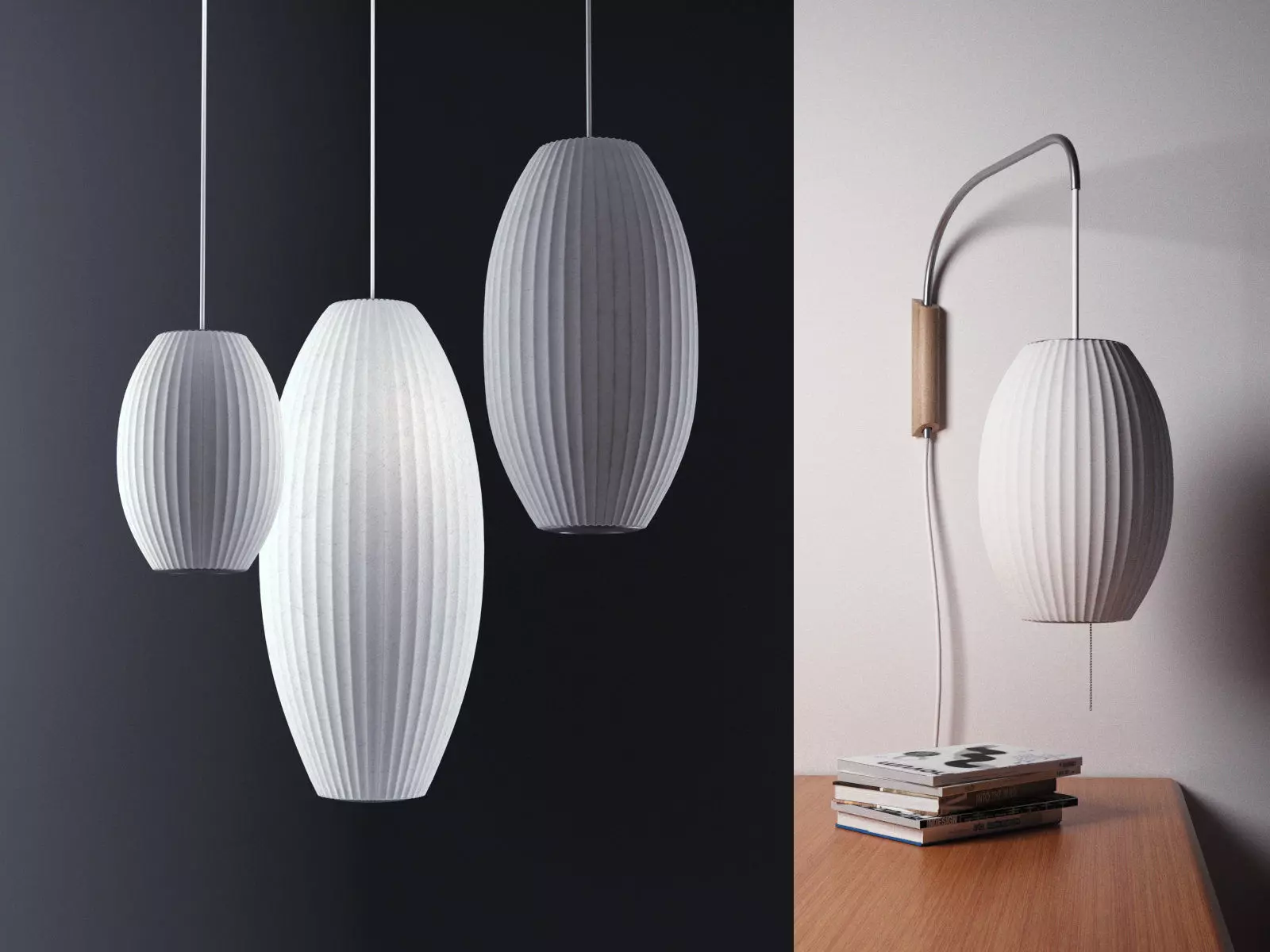 Nelson Bubble Lamp - Cigar 3D model_0