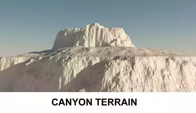 3d Terrain Canyon