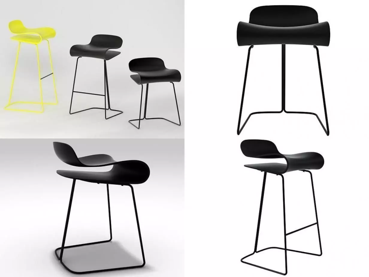 BCN Stool 3D model_0
